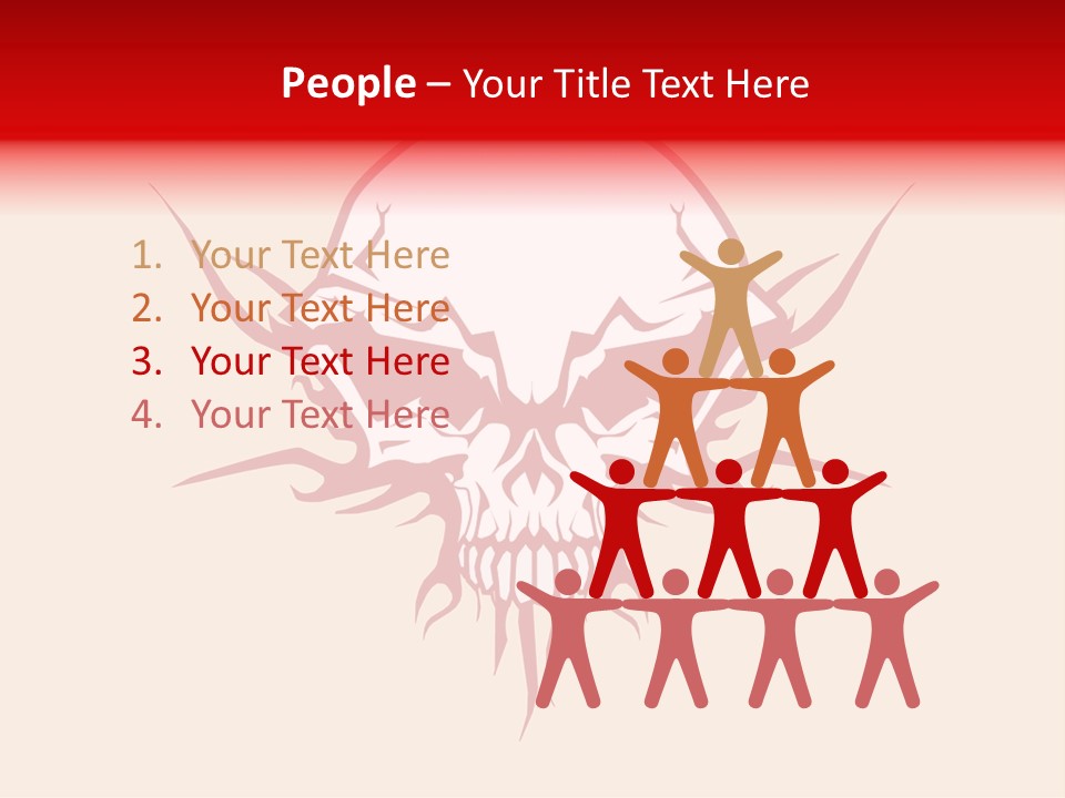 Anatomy Sign Graphics PowerPoint Template