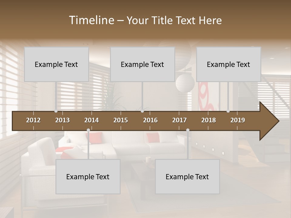 Colorful Abstract Basket PowerPoint Template