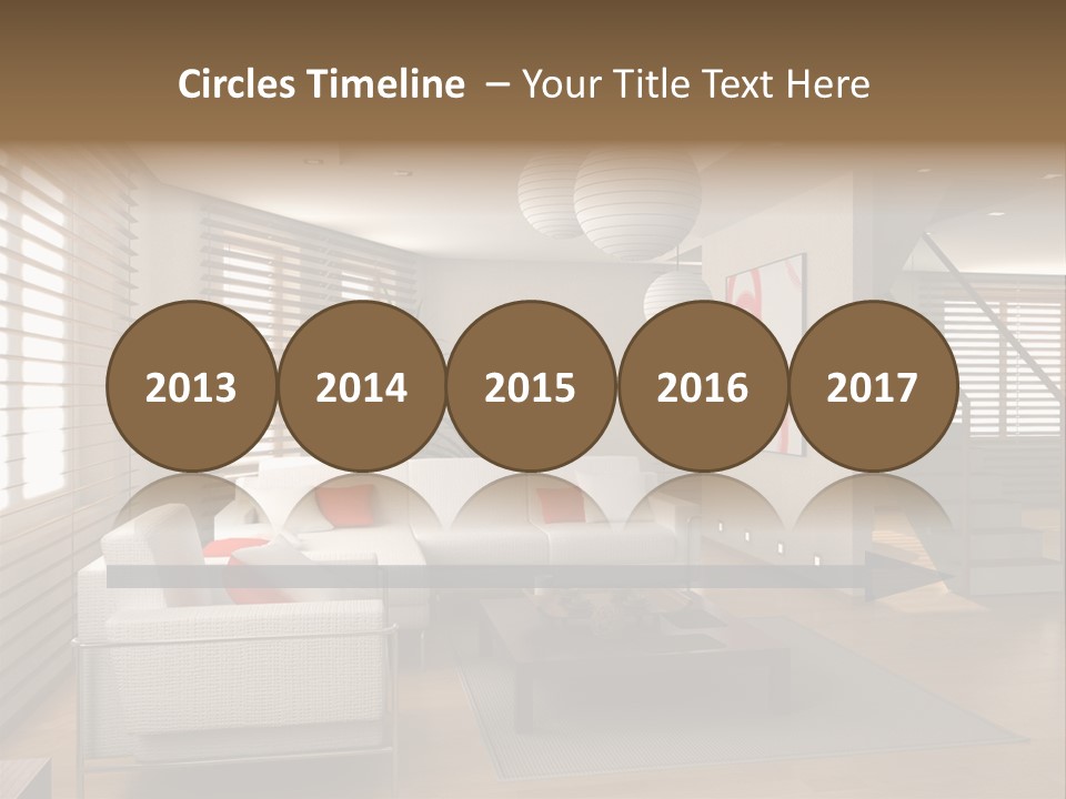 Colorful Abstract Basket PowerPoint Template