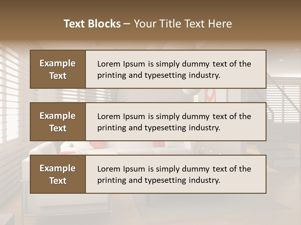 Colorful Abstract Basket PowerPoint Template