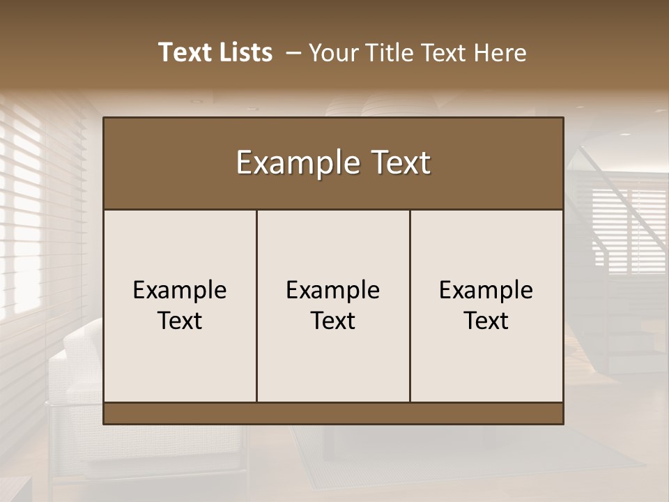 Colorful Abstract Basket PowerPoint Template