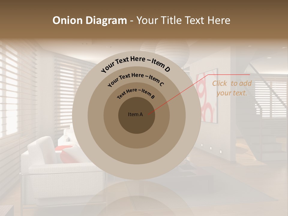 Colorful Abstract Basket PowerPoint Template
