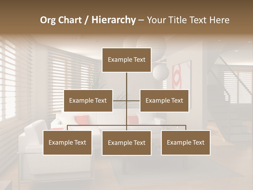 Colorful Abstract Basket PowerPoint Template