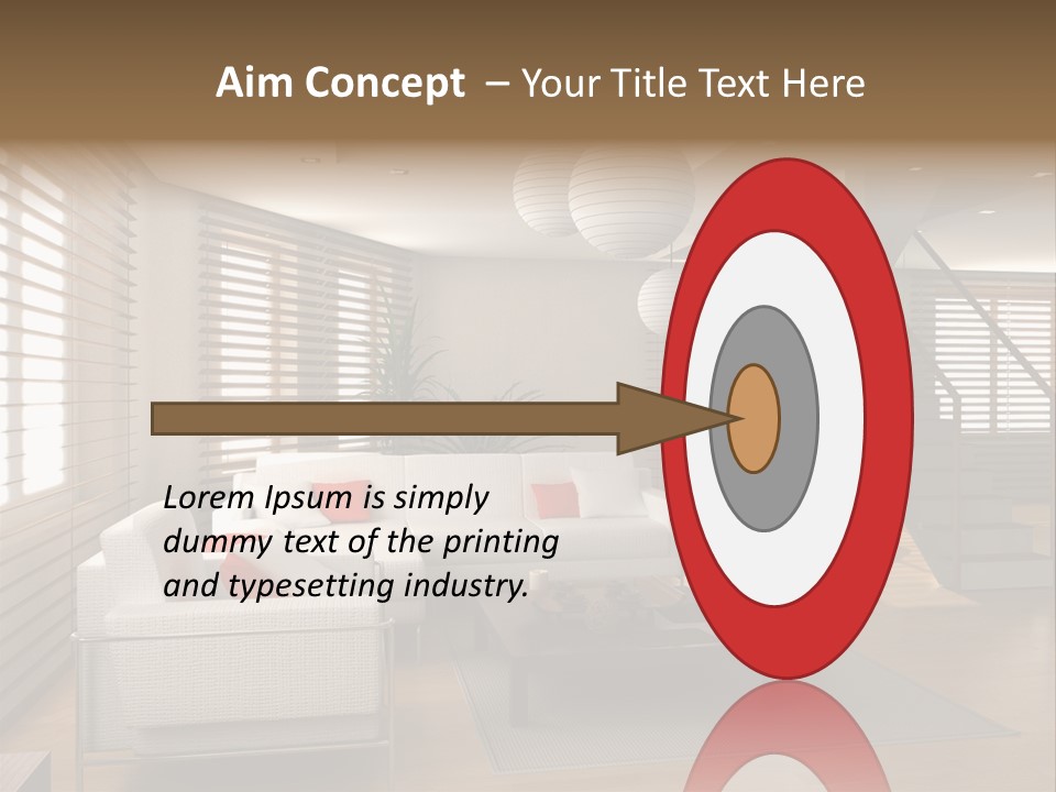 Colorful Abstract Basket PowerPoint Template