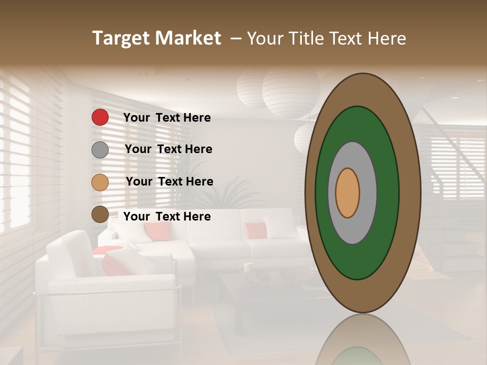 Colorful Abstract Basket PowerPoint Template