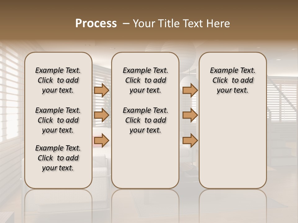 Colorful Abstract Basket PowerPoint Template