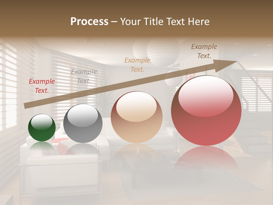 Colorful Abstract Basket PowerPoint Template