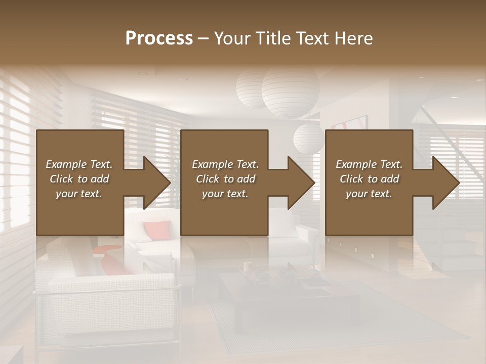 Colorful Abstract Basket PowerPoint Template
