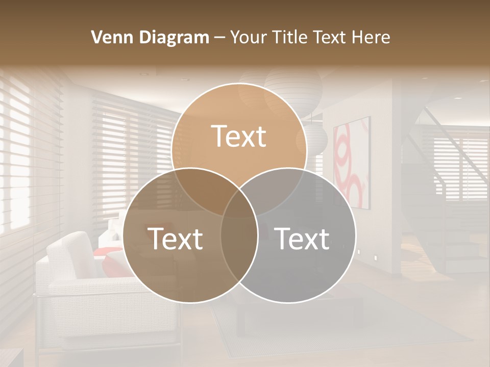 Colorful Abstract Basket PowerPoint Template