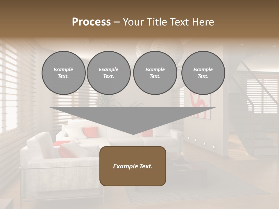 Colorful Abstract Basket PowerPoint Template