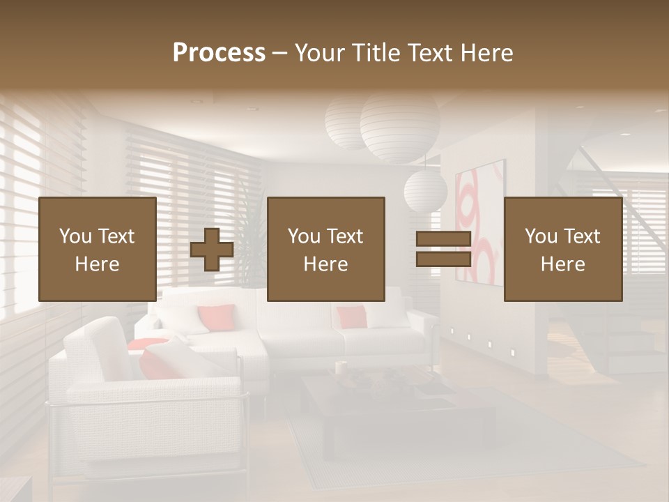 Colorful Abstract Basket PowerPoint Template