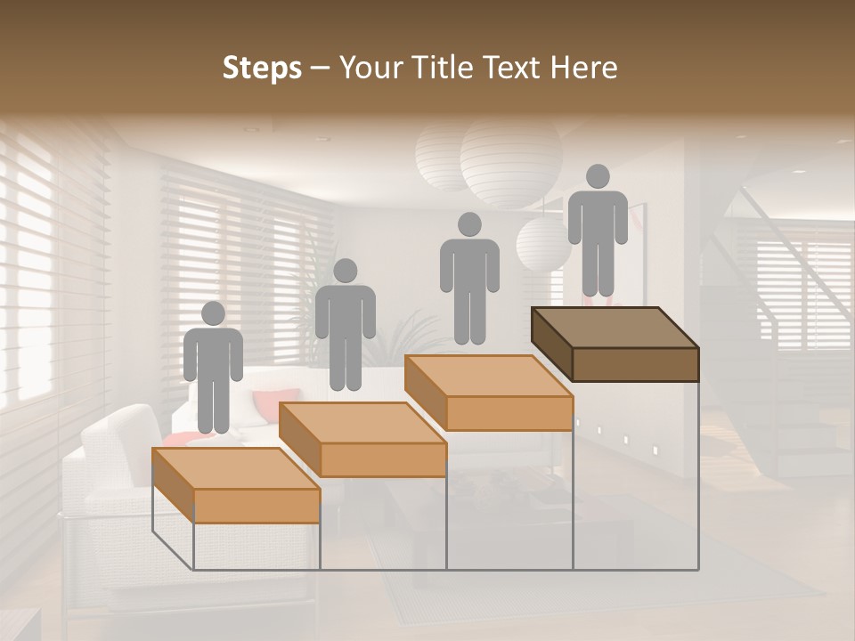 Colorful Abstract Basket PowerPoint Template