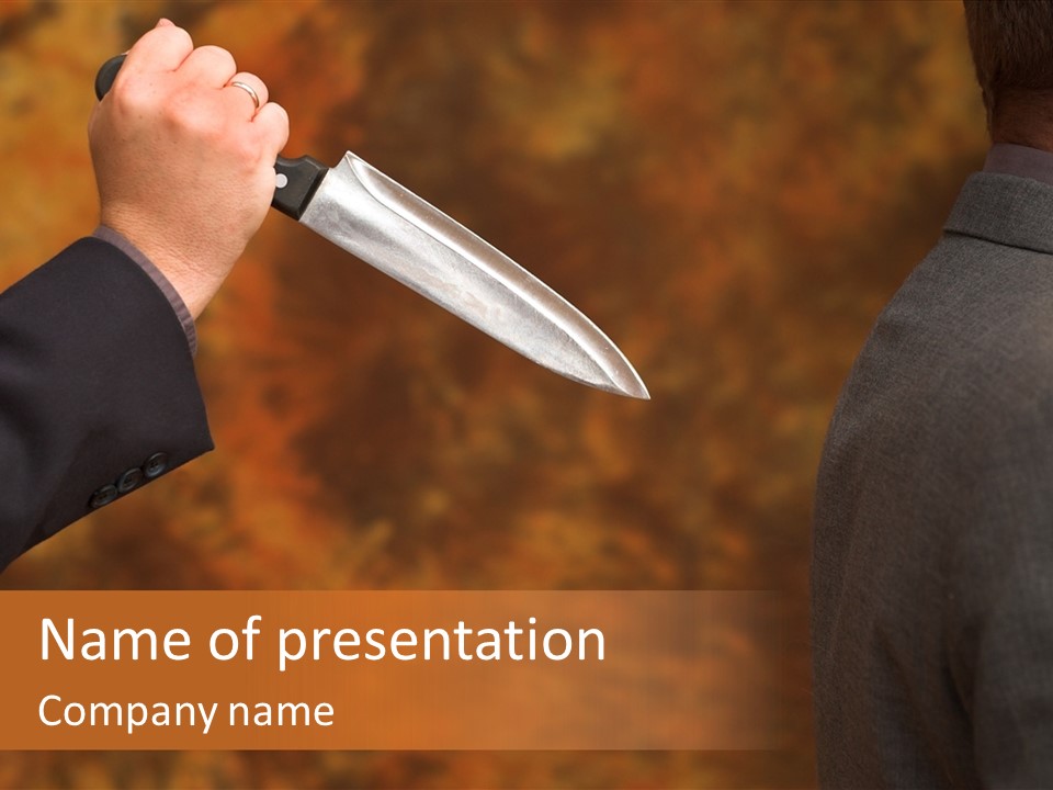 Doubledealer Competition Bad PowerPoint Template