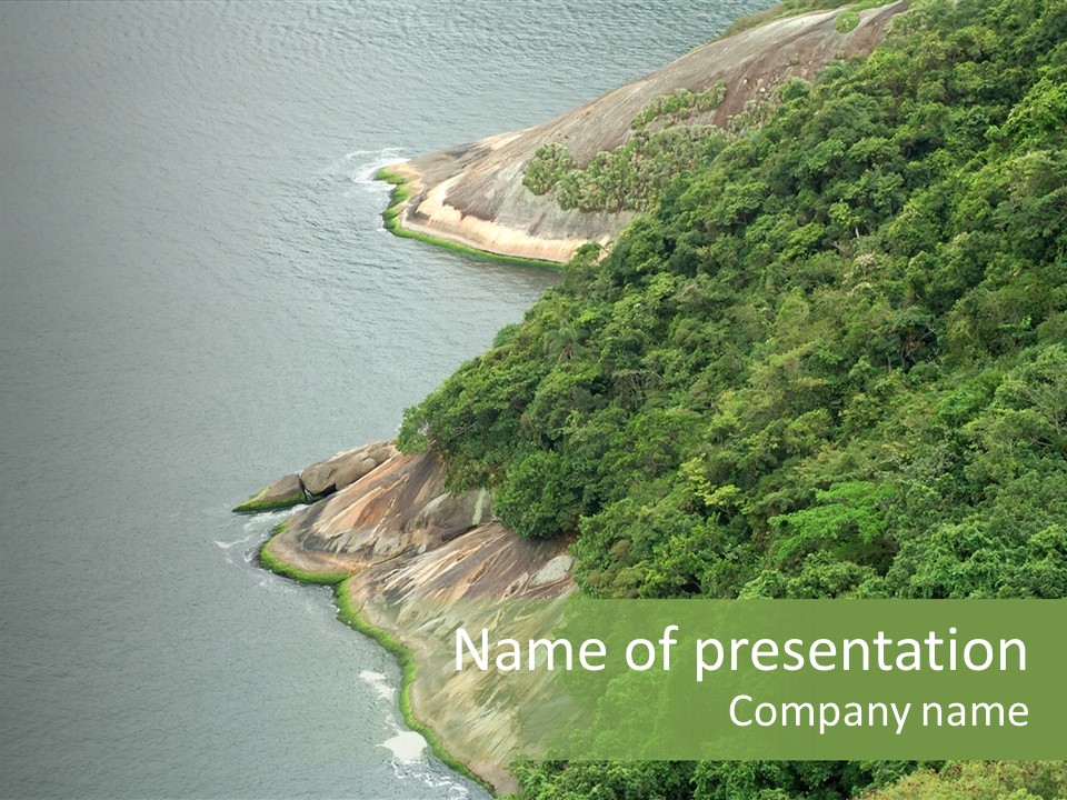 Skyline Water Janeiro PowerPoint Template