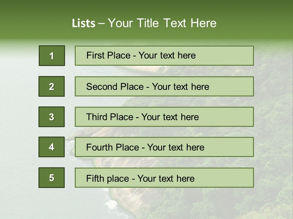 Skyline Water Janeiro PowerPoint Template