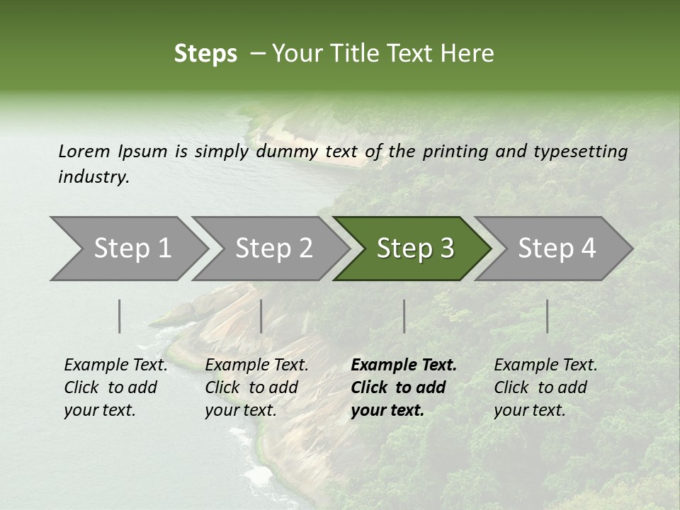 Skyline Water Janeiro PowerPoint Template