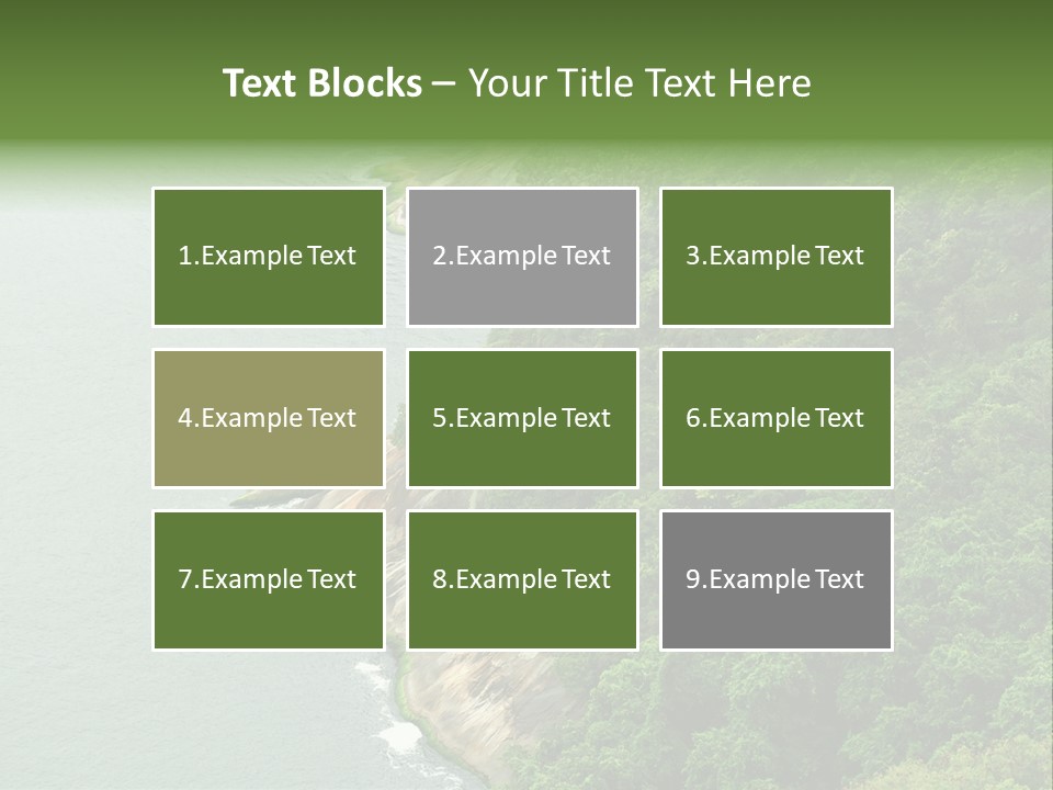 Skyline Water Janeiro PowerPoint Template