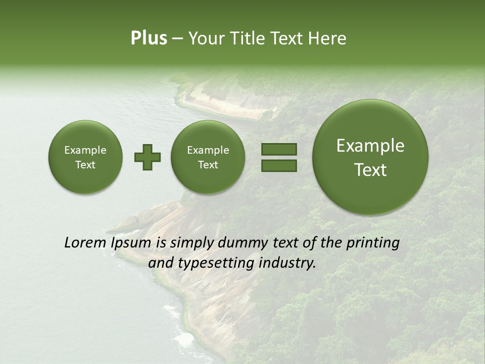 Skyline Water Janeiro PowerPoint Template