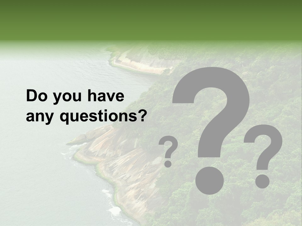 Skyline Water Janeiro PowerPoint Template