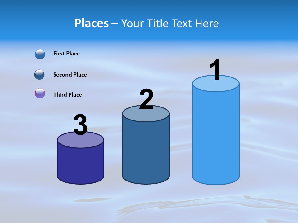 A Blue Water Powerpoint Presentation PowerPoint Template