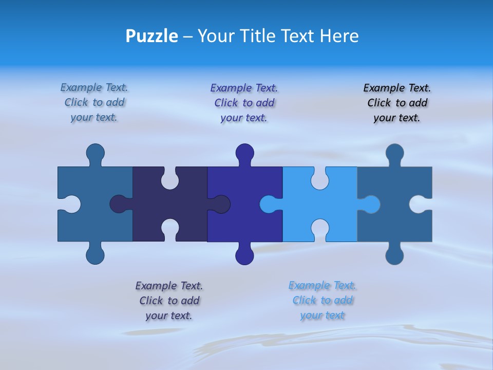 A Blue Water Powerpoint Presentation PowerPoint Template