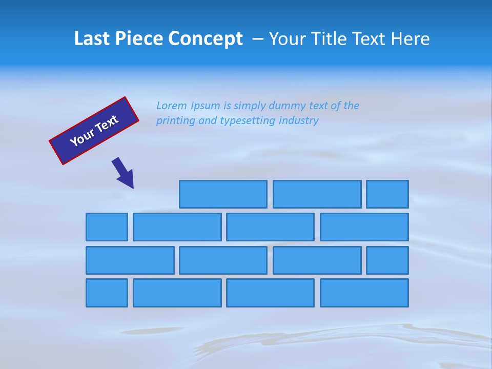 A Blue Water Powerpoint Presentation PowerPoint Template