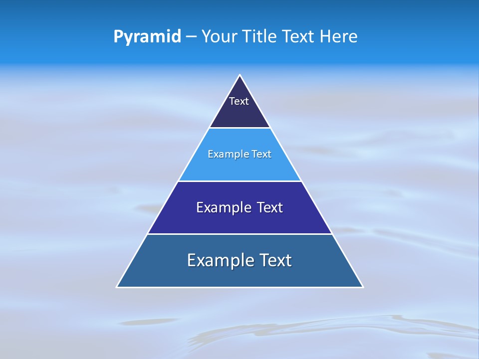 A Blue Water Powerpoint Presentation PowerPoint Template