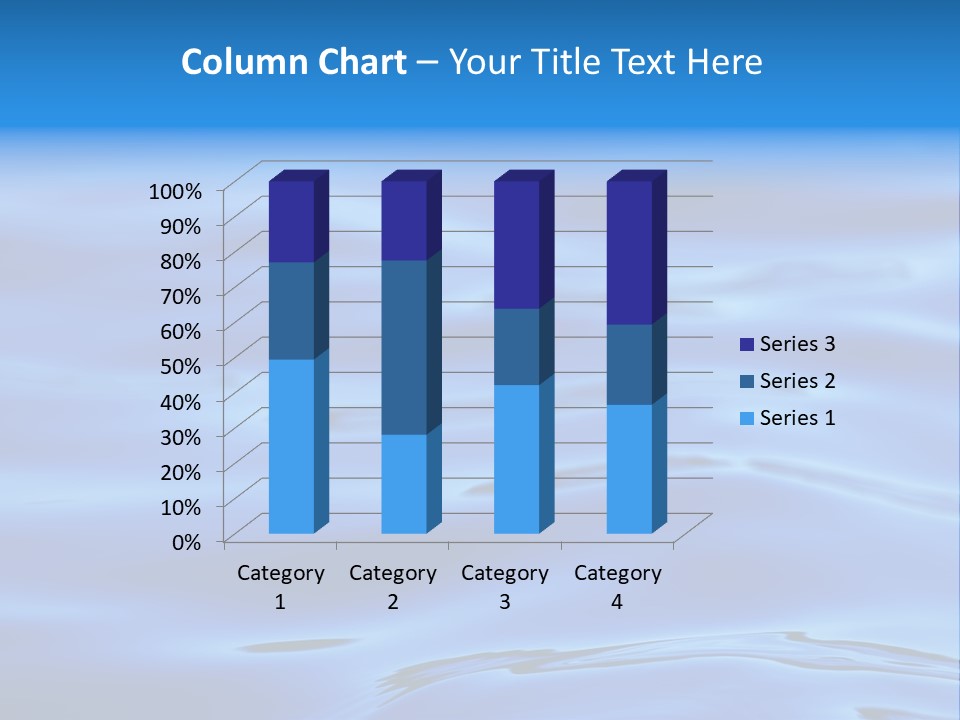A Blue Water Powerpoint Presentation PowerPoint Template