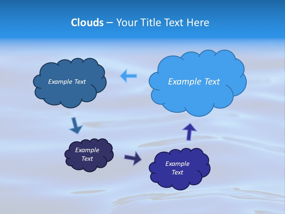 A Blue Water Powerpoint Presentation PowerPoint Template