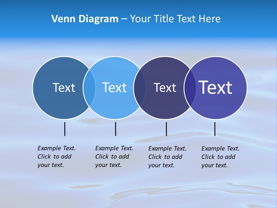 A Blue Water Powerpoint Presentation PowerPoint Template