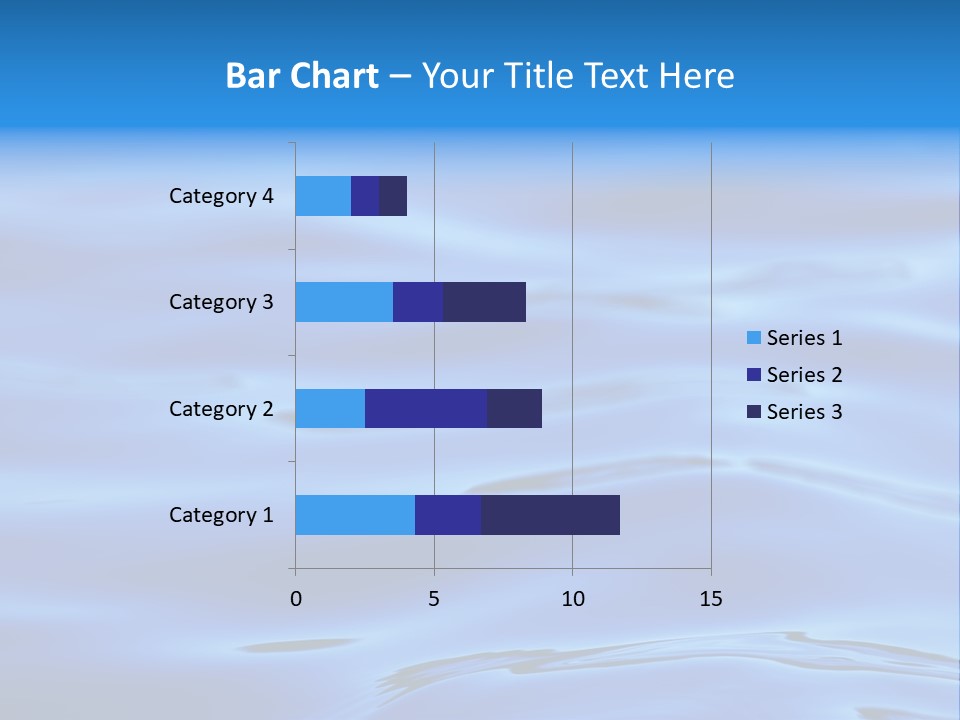 A Blue Water Powerpoint Presentation PowerPoint Template