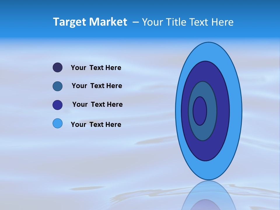 A Blue Water Powerpoint Presentation PowerPoint Template