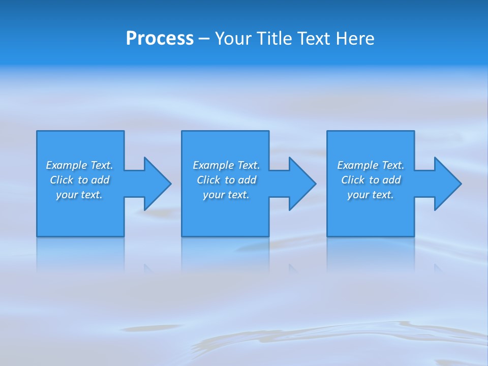 A Blue Water Powerpoint Presentation PowerPoint Template