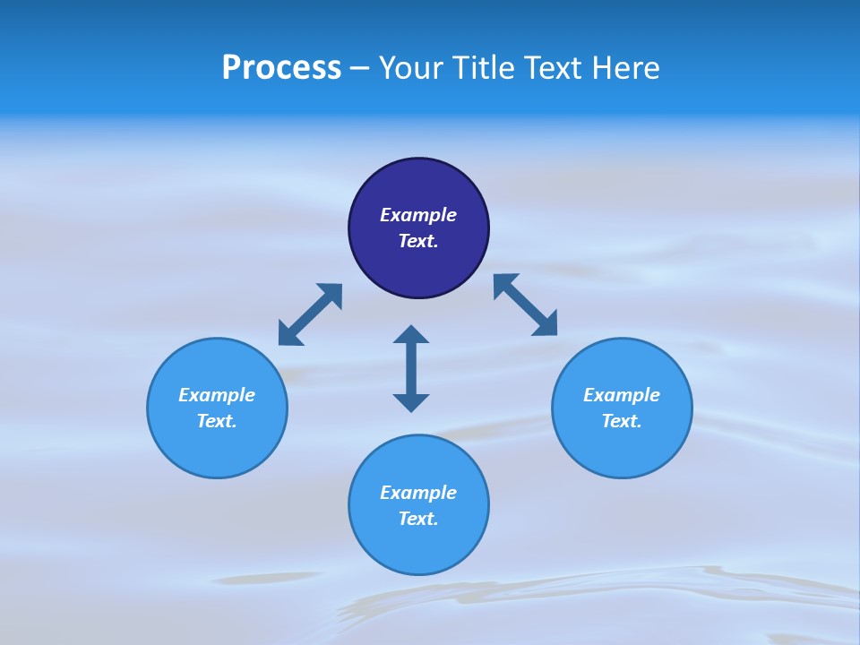A Blue Water Powerpoint Presentation PowerPoint Template