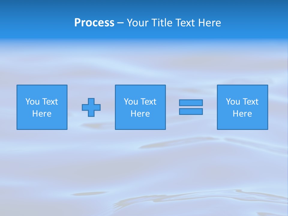 A Blue Water Powerpoint Presentation PowerPoint Template