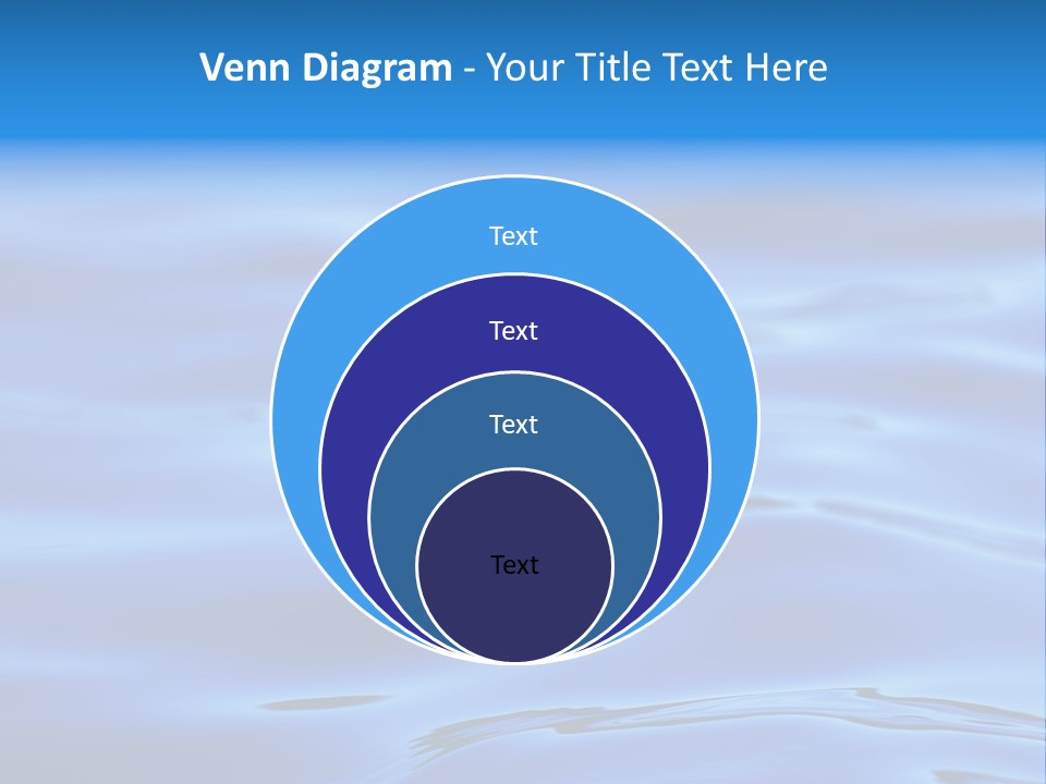 A Blue Water Powerpoint Presentation PowerPoint Template