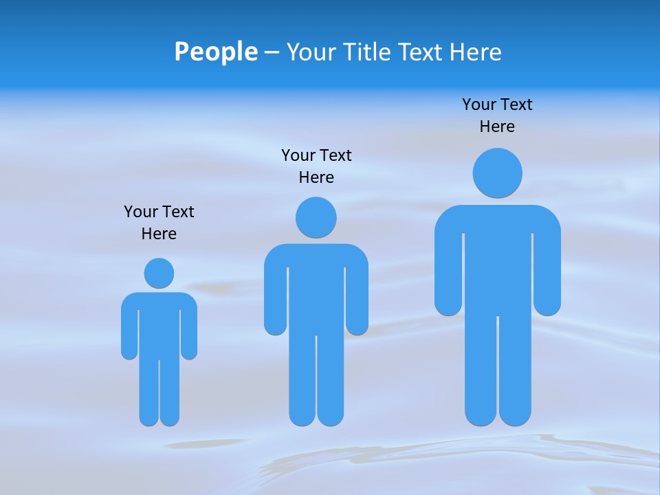 A Blue Water Powerpoint Presentation PowerPoint Template