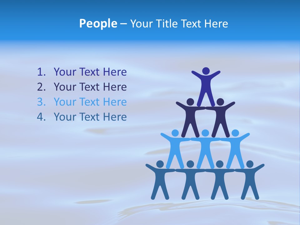 A Blue Water Powerpoint Presentation PowerPoint Template