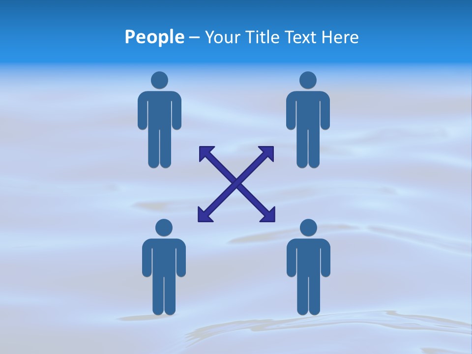 A Blue Water Powerpoint Presentation PowerPoint Template