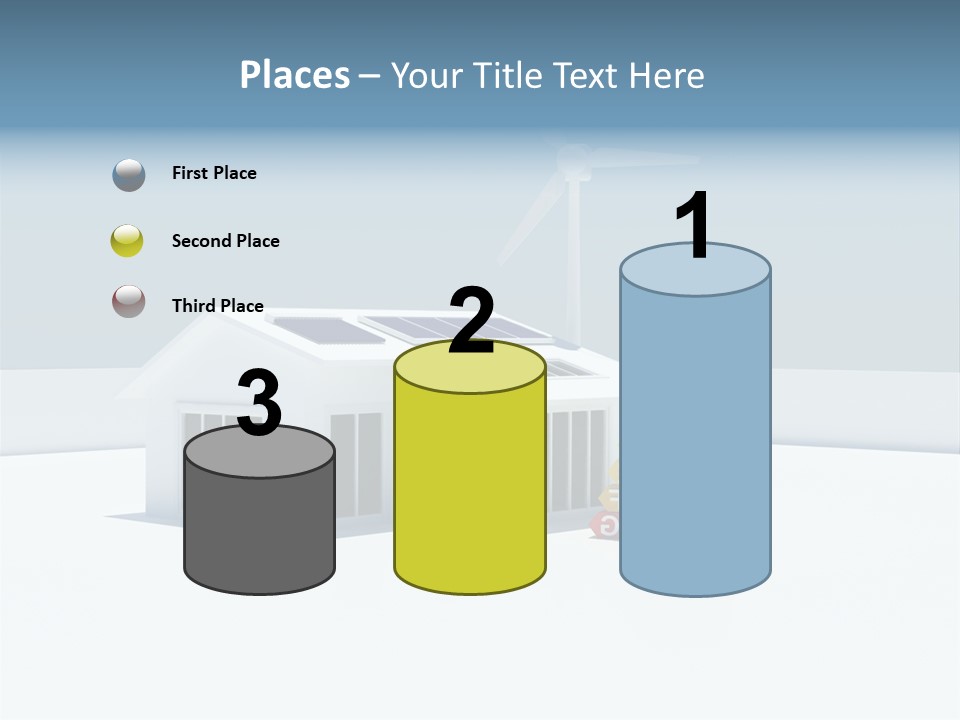 Abstract Ecology Carbon PowerPoint Template