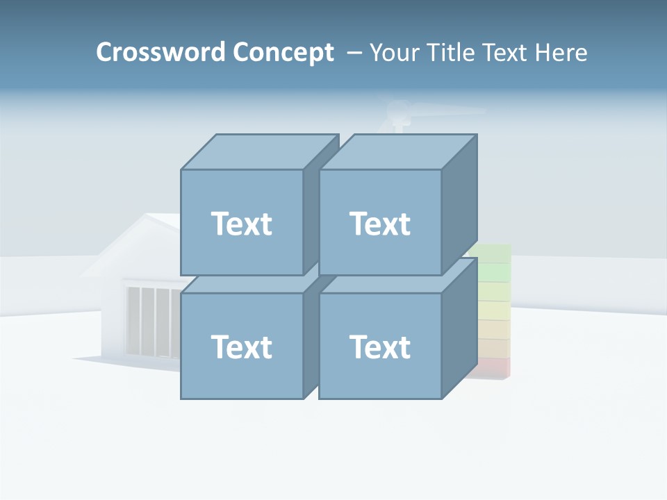 Abstract Ecology Carbon PowerPoint Template