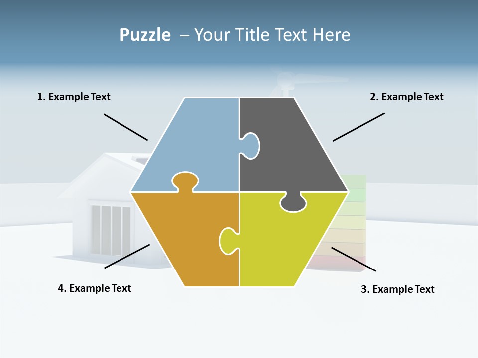 Abstract Ecology Carbon PowerPoint Template