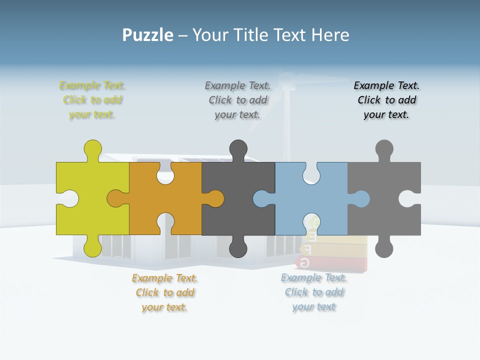 Abstract Ecology Carbon PowerPoint Template