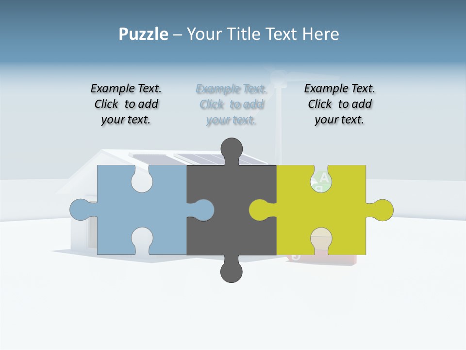 Abstract Ecology Carbon PowerPoint Template