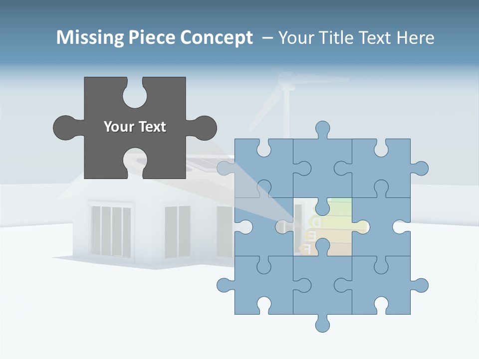 Abstract Ecology Carbon PowerPoint Template