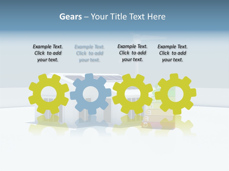 Abstract Ecology Carbon PowerPoint Template