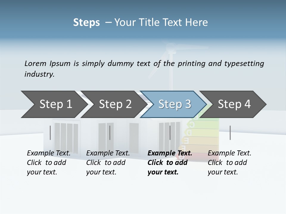 Abstract Ecology Carbon PowerPoint Template