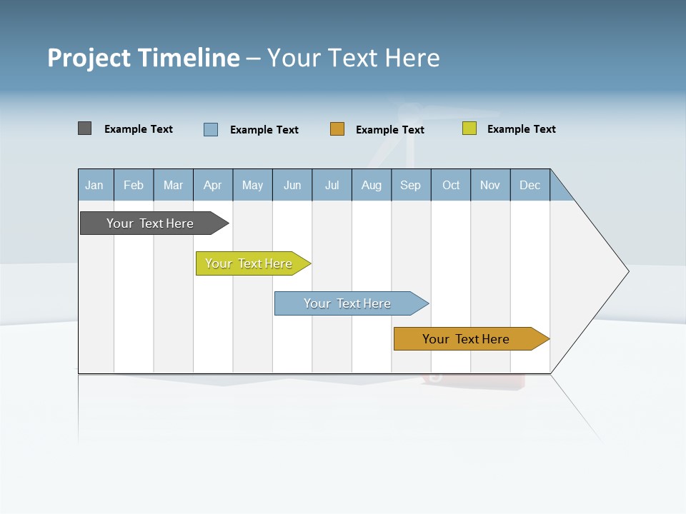 Abstract Ecology Carbon PowerPoint Template