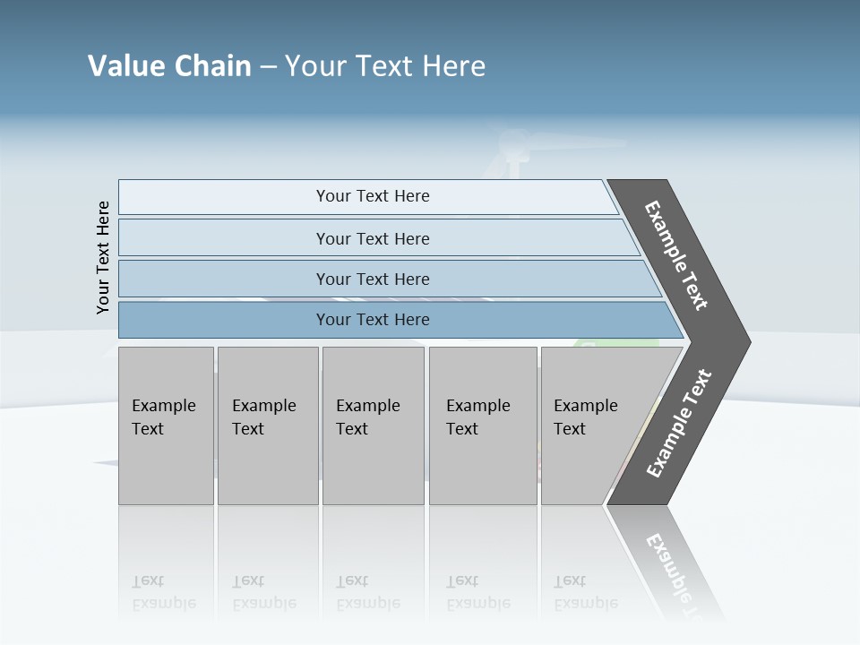 Abstract Ecology Carbon PowerPoint Template