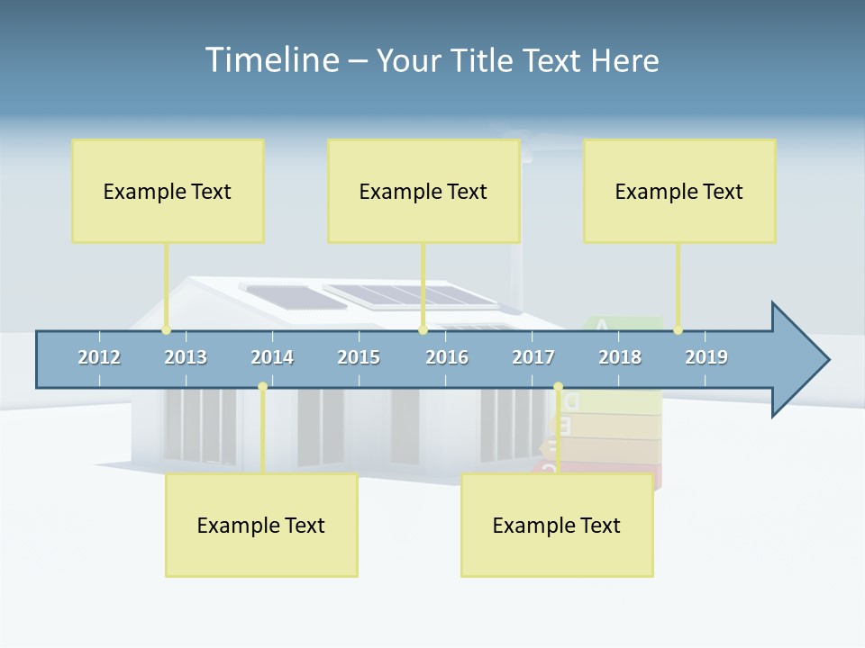 Abstract Ecology Carbon PowerPoint Template